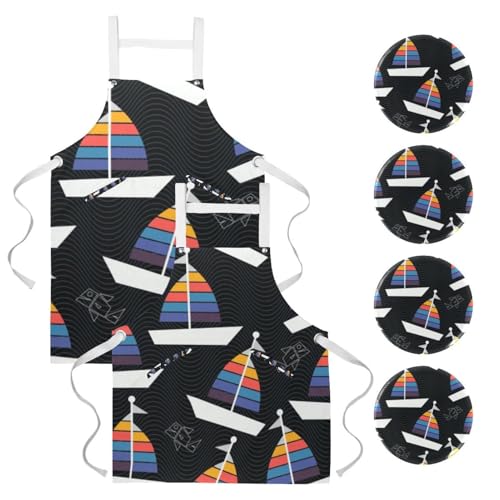 Tablier de cuisine One Large réglable pour le travail en bistrot