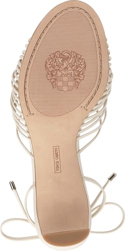 Image of Vince Camuto Lory Ankle Wrap Kitten Heel Sandals | Party Sandals