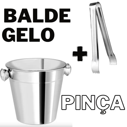 Balde De Gelo Inox Fratelli 800 Ml