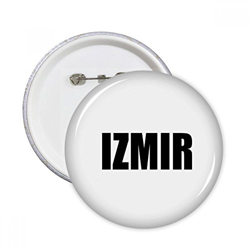 Vêtements décoration Izmir Turquie pins bouton badge rond multicolore