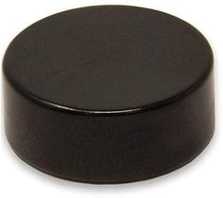Black Epoxy Coated N42 Neodymium Magnet for Arts, Crafts, Model Making, DIY, Hobbies, Office, and Home - 25mm dia x 10mm thick - Pack of 10