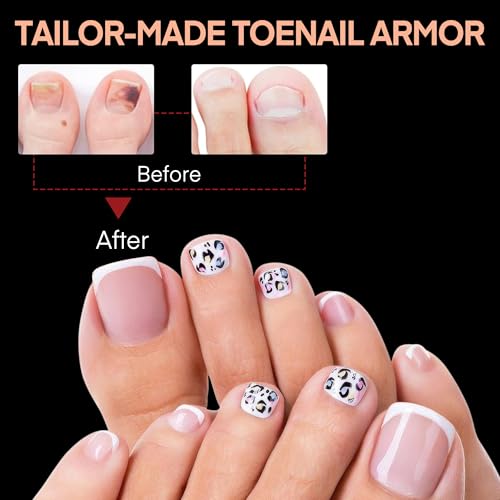 Image of Luckyfairy Square Toe Nail Tips - 360Pcs 15 Sizes Squoval Double Matte