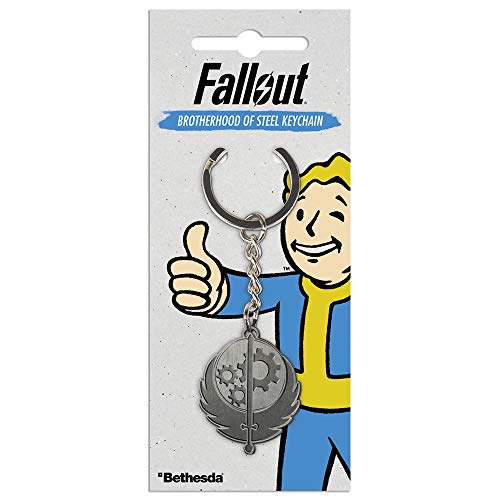 Preisvergleich Produktbild Fallout Keychain "Brotherhood Of Steel"
