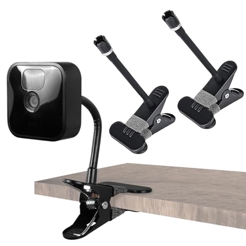 2 Stück Flexible Halterungen Kamerahalterung Klemmhalterung Metall Kamerahalterung für Blink XT/XT2 Blink Mini und Blink New Blink Outdoor/Indoor