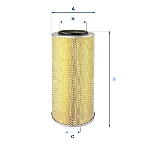 UFI Filters 27.143.00 Luftfilter für landwirtschaftliche oder industrielle Maschinen