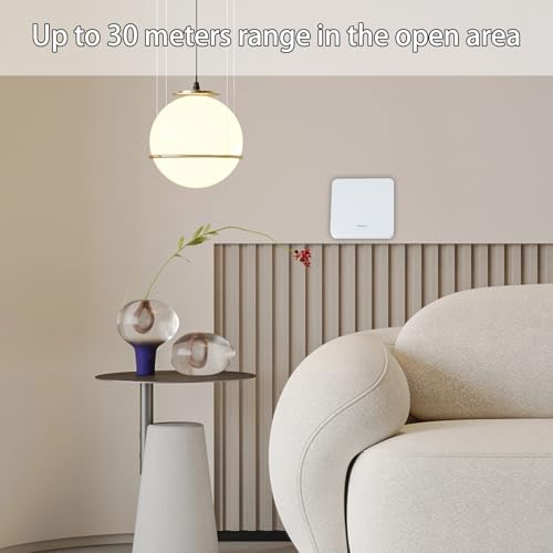 Wireless Light Switch Kit Remote Control Light Switch for Lamp Wireless Light Remote Control Light Switch No Wiring Switch Kit No Wiring Required Includes 1 Remotes and 1 Receiver - Image 4