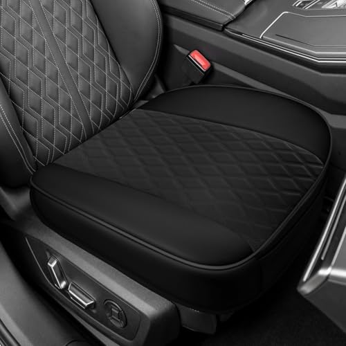 Check Cushions in Rear for Soiling or Discoloration - 2023 Mercedes-Benz S-Class Maybach 5 YUPIKJI Leather Front Car Seat Covers, Car Bottom Seat Cover, Anti Slip Leather Auto Front Seat Cushion Cover with Storage Pocket, Waterproof Bottom Auto Seats Cushion Pad Mat for Vehicles (Black)