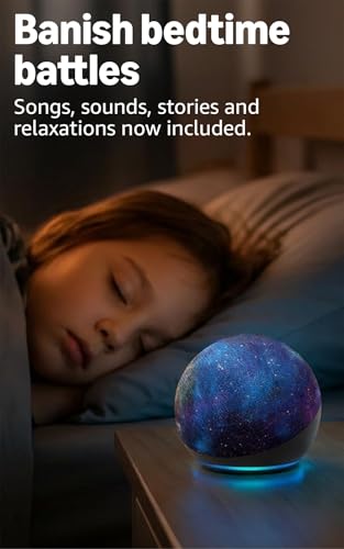 Amazon Echo Dot Kids (newest model), Smart speaker to enjoy age-appropriate audiobooks, interactive games and Alexa+ experiences to create and learn, Owl design