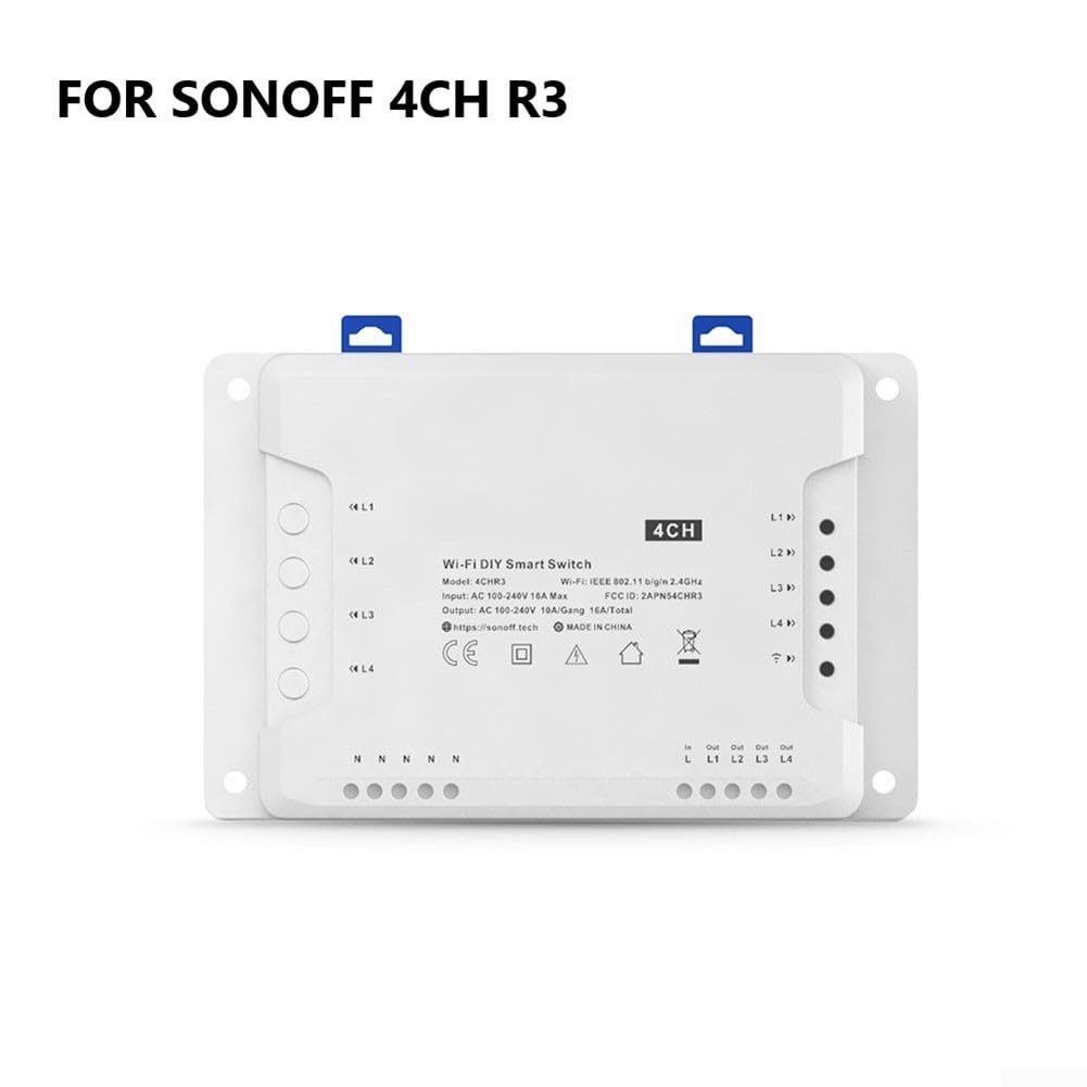 Smart-Lichtschalter-Modul, kabelloser WLAN-Smart-Lichtschalter, 4-K Smart Switch Steuerung für 4CH R3 für 4CH PRO R3 (für 4CH R3)