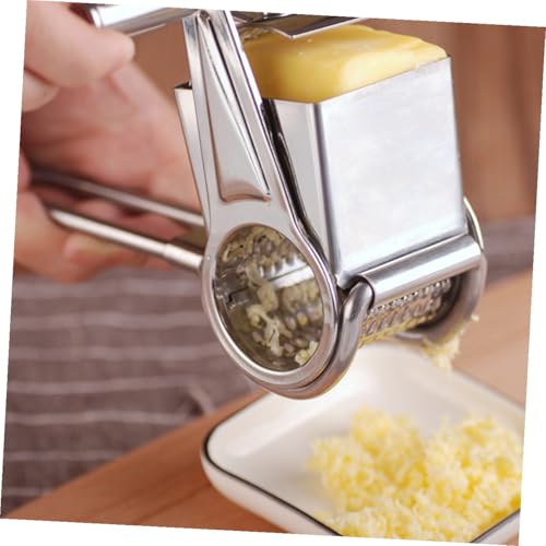 Rallador de queso giratorio manual de acero inoxidable miniatura 5
