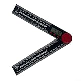 Fonctions de mesure avancées : les fonctionnalités de verrouillage, de mise à zéro, de maintien et d'angle inversé permettent aux utilisateurs de capturer les mesures efficacement à n'importe quel angle tout en offrant une lisibilité à l'envers si nécessaire.