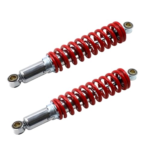 awtetpje 2 pack 12" Adjustable Shocks For Go Kart Cart