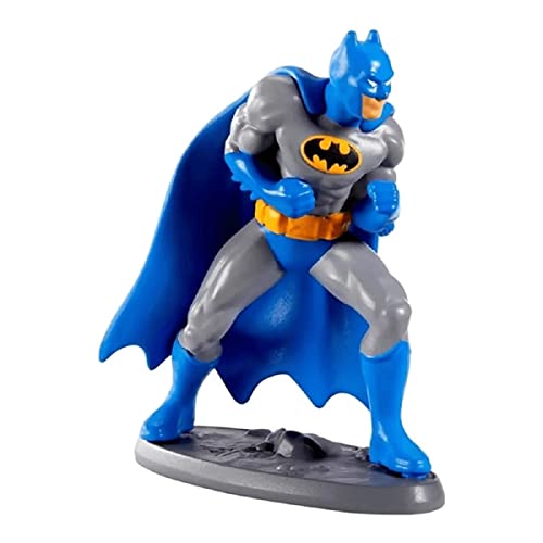 Mini Figura Dc Comics Liga Da Justiça Batman Azul