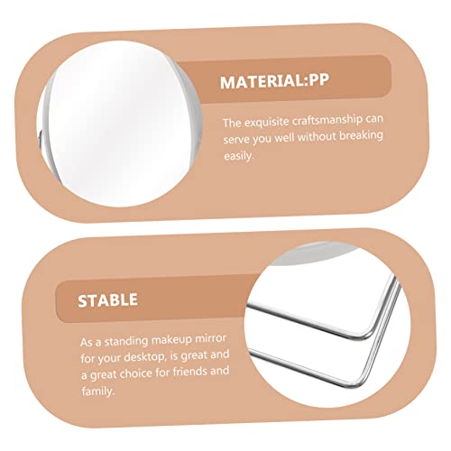 Espejo de maquillaje doble cara WOONEKY blanco miniatura 5