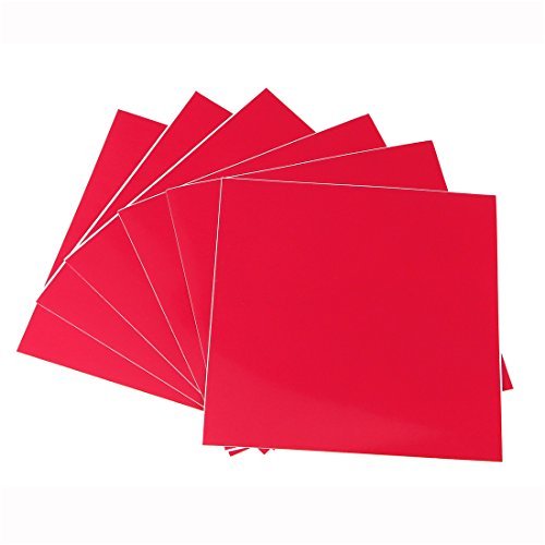 LORCOO 50 x Tile Sticker, 6' X 6' Square Bathroom/Kitchen Tile Transfer Stickers, 8 Colors for Choose/Pack of 50 Easy to Apply