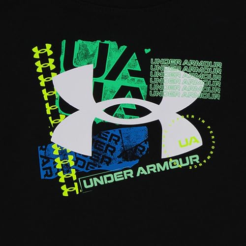 Image of Under Armour Boys 2-piece Short Sleeve Graphic T-Shirt and Shorts Set, Lightweight & Breathable