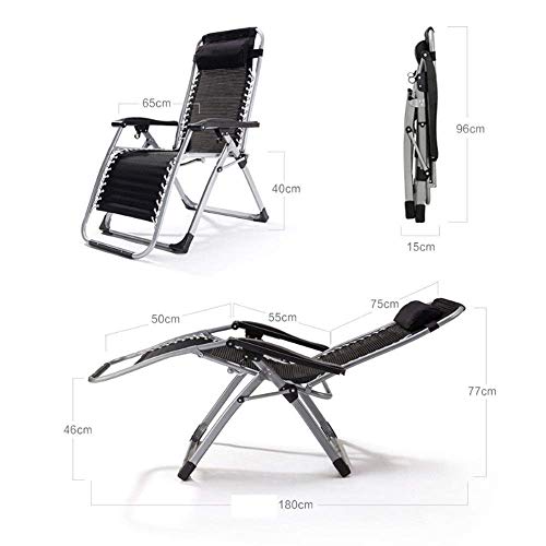 Chaise pliante extérieure zero gravity pour vos week-ends de camping - 3