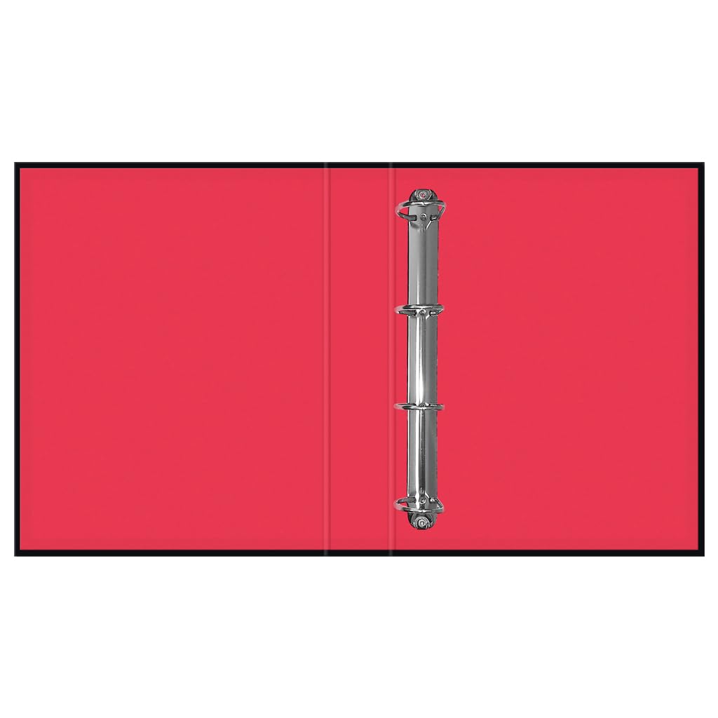 Lot De 4 Classeurs à 4 Anneaux A4 Dohe - Polypropylène Rigide 800µ, Capacité 250 Feuilles, 3 Couleurs (bleu, Rouge, Orange)