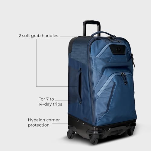 OGIO Renegade Wheeled Spinner Luggage (26, Navy Abyss)3