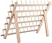 Tosnail 60-Spool Beech Wood Thread Holder Thread Rack Sewing and Embroidery Thread Organizer