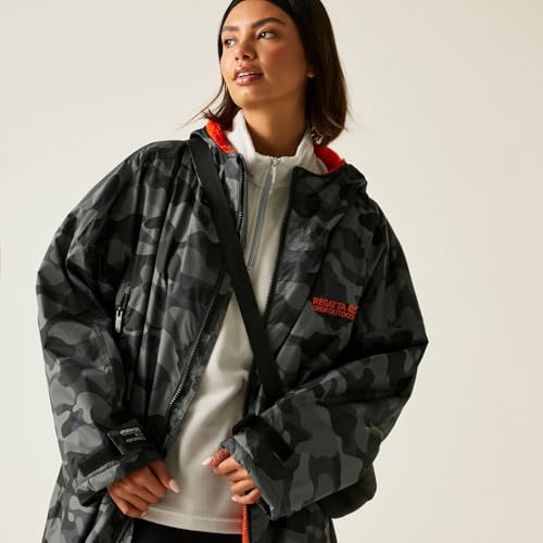 Regatta Herren Wasserdichter Wickelmantel, Grau, L/XL