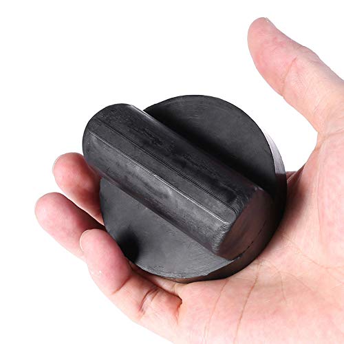 Ajcoflt Carrinho de borracha reforçada Jacking Pad Adaptador de Suporte Durável Ferramenta de Reparo