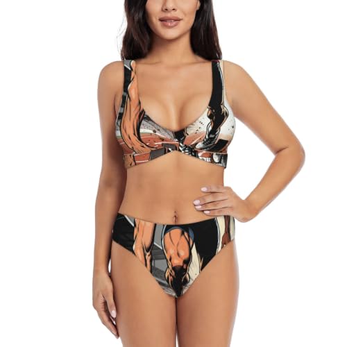 Bikini croisé push-up Sprint Start avec coussinets amovibles pour sublimer la silhouette