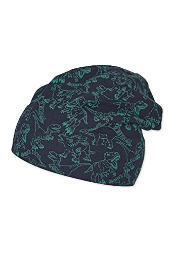 Sterntaler Slouch-Beanie Dino Cappellino, Blu