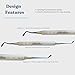 Dental Composite Filling Woodson 2 – Stainless Steel Tools for Resin Application Cavity Filling Shaping – Autoclavable Dental Instruments for Dentists and Students Plugger and Paddle Handle 9
