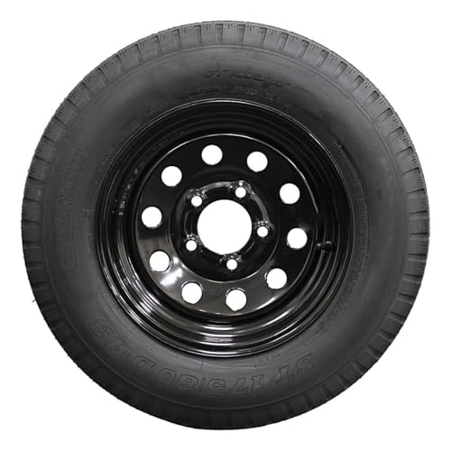 Set of 2 Antego Trailer Tires & Rims ST175/80D13