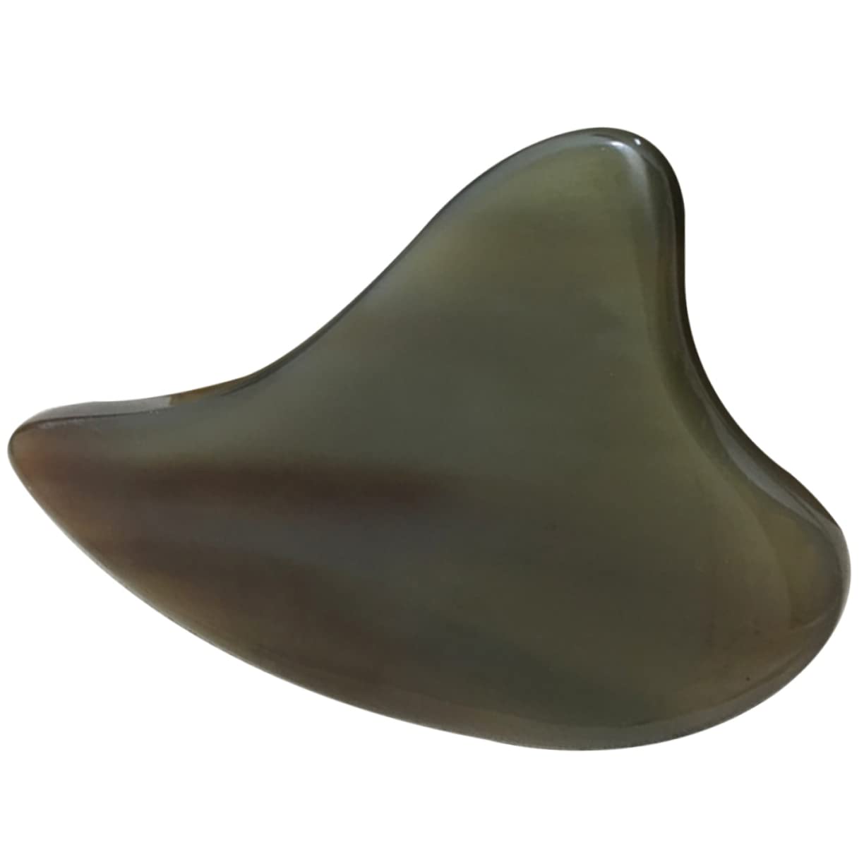 minkissy 5piezas Guasha De Cuerno De Buey Para Masaje Facial y Corporal Herramienta De Relajación y Circulación Para Viajes y Bienestar Personal