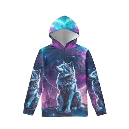 Funny Print Hoodies for Boys & Girls Soft Comfy Personalized Hooded Sweatshirts with Pockets