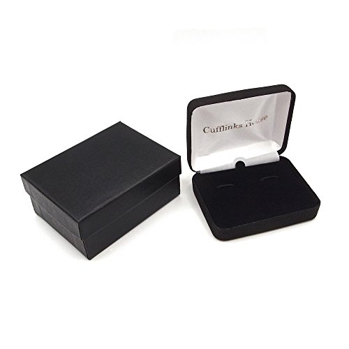 Inlayed Wood Cufflinks. Made in The USA