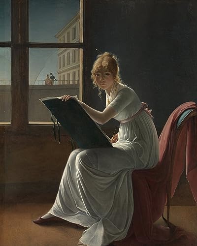 Affiches d'Art Marie Joséphine Charlotte en impression haut de gamme sur toile de 60x90cm