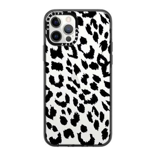 Coque compacte iPhone 12 Pro CASETiFY Léopard Lacie pour vos déplacements