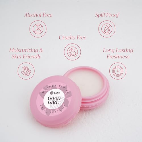 Image of ARCa Good Girl Solid Perfume for Women | Non-Greasy & Alcohol Free Solid Fragrance for Girls | Solid Perfume for Women | Strong & Long Lasting Fragrance Perfume for Girls
