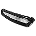 Spec-D Tuning JDM Black Metal Type Mesh Front Hood Grille R Compatible with 1996-1998 Honda Civic EK DX LX EX