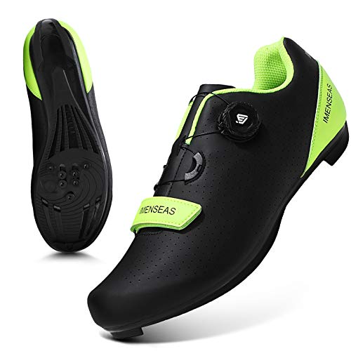 Cycling Shoes Men Road Mountain Riding Biking Shoes SPD/SPD-SL Indoor Cycling Shoes with Delta Cleat Black 13US Cycling Shoes Men Road Mountain Riding Biking Shoes SPD/SPD-SL Indoor Cycling Shoes with Delta Cleat Black 13US