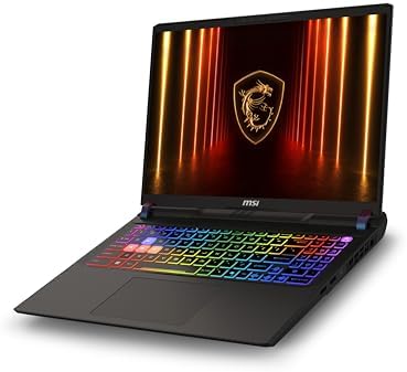 MSI Vector 16 HX AI — Gaming Laptop, RTX 5070 Ti 140W, Thunderbolt 5, 240Hz QHD+