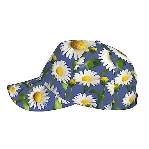 Casquette de baseball florale délavée style fleurs de printemps - 5