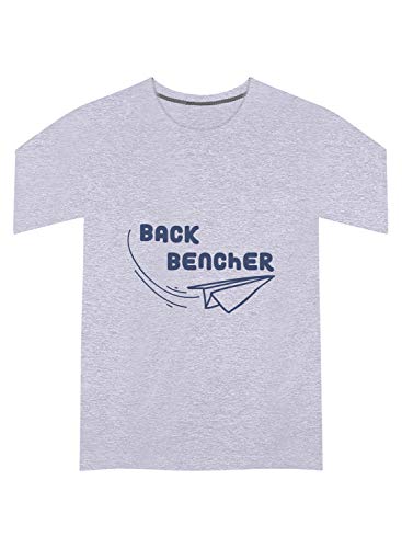 Image of CreativiT Graphic Printed T-Shirt for Unisex Back Bencher Tshirt | Casual Half Sleeve Round Neck T-Shirt | 100% Cotton | D00817-53