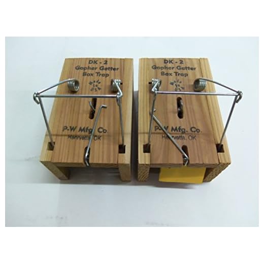 2 DK-2 Gopher Getter Box Trap