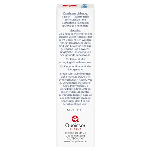Doppelherz B-Komplex DEPOT mit Folsäure - B-Vitamine als Beitrag für die normale Funktion des Nervensystems und den normalen Energiestoffwechsel - 150 Mini-Tabletten