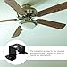 POPETPOP 2pcs Ceiling Fan Mount Bracket Hanging Tool for Ceiling Fans Bracket for Models Precision-engineered for Stability and Weight Distribution