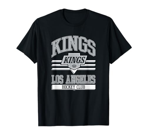 Los Angeles Kings Hockey Club Black Officially Licensed T-Shirt