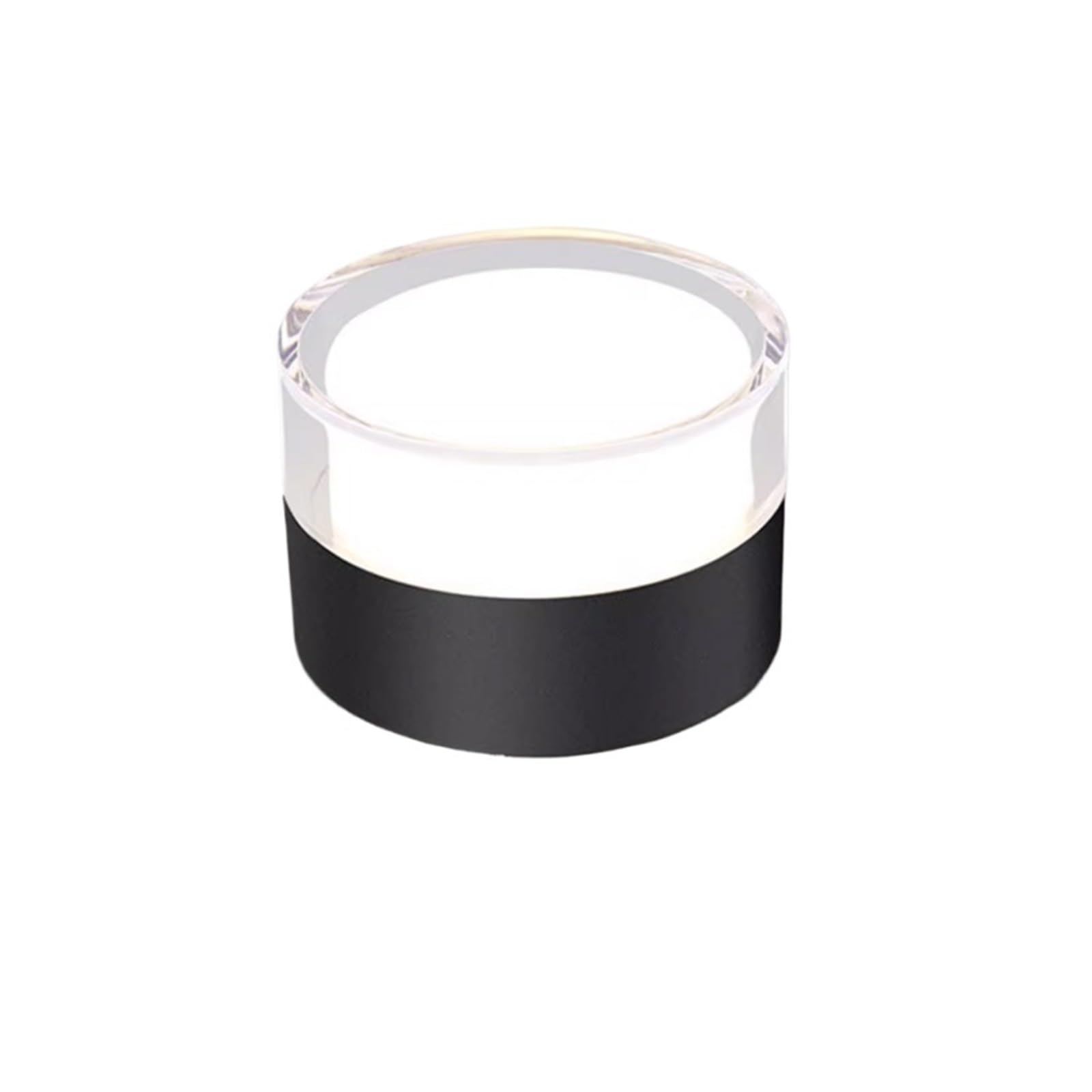 eufeifeiegds Dimmbare LED-Einbauleuchte for die Decke (5 W, 7, 9, 12, 15, 18 W), nordische Aufputz-LED-Einbauleuchte mit umlaufender Leuchtkraft(Warm white 3000K,BLACK_15W DIMMABLE)