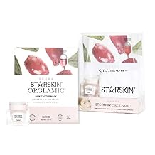 STARSKIN Orglamic 3 Piece Giftset, Includes Pink Cactus Mask & Pudding Headband