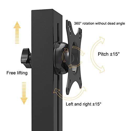 Soporte móvil para TV con ruedas para TVs 15-27 pulgadas miniatura 3