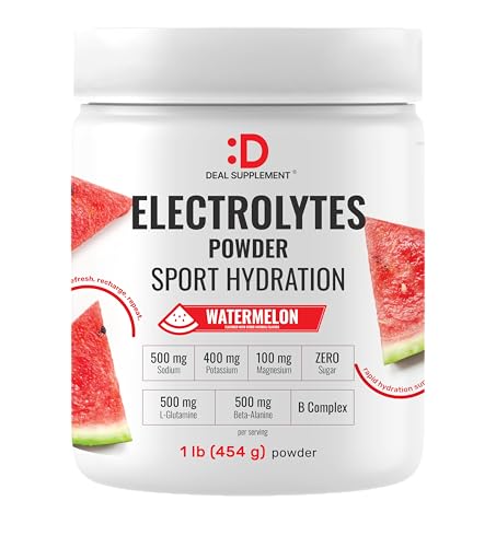 Electrolytes Powder, 1lb – Sugar Free Watermelon...