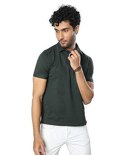 Image of STELLERS Men's Premium Softberry Pique Polo T-Shirt | Feather Touch Feel |Regular Fit| Odour Resistant| Anti-Static| Wrinkle Free | Quick Dry | Stretchable | Lightweight | Sweat-Proof